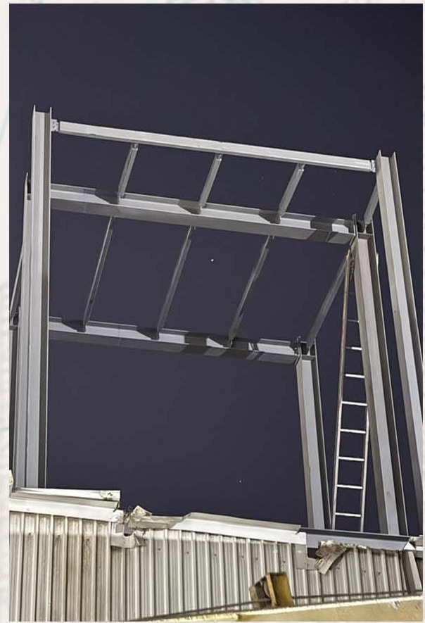 Structures & Steel: Steel Structures & Engineering; steel panel ladder detail