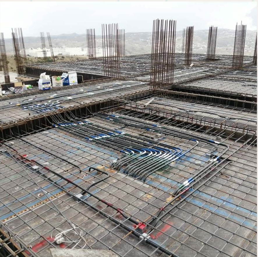 MEP: MEP & Building Systems; mep underfloor conduit closeup