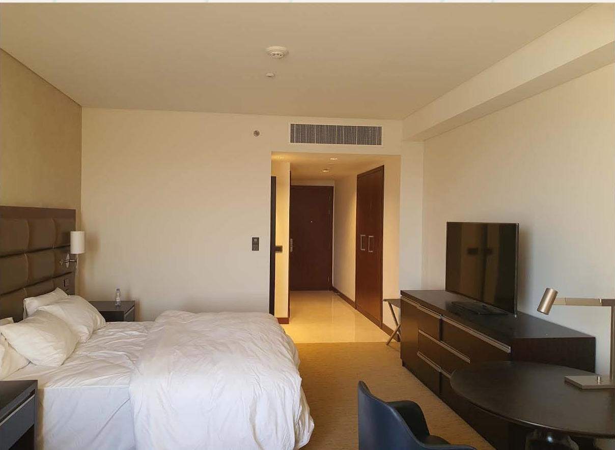 Hotel bedroom suite