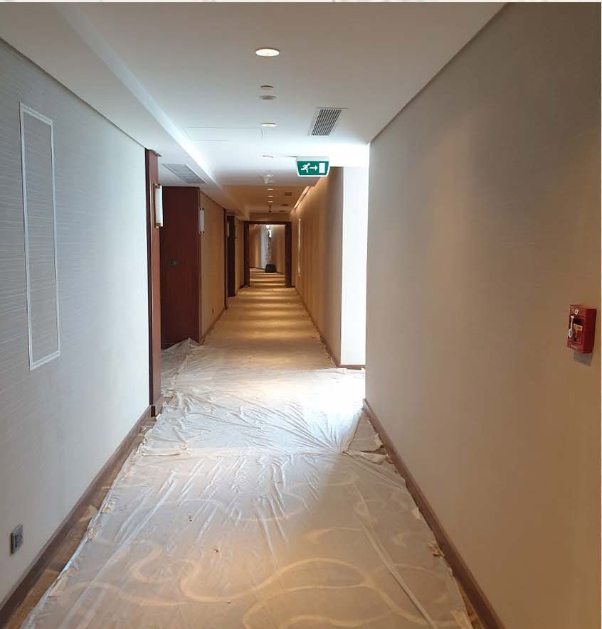 Corridor finishing