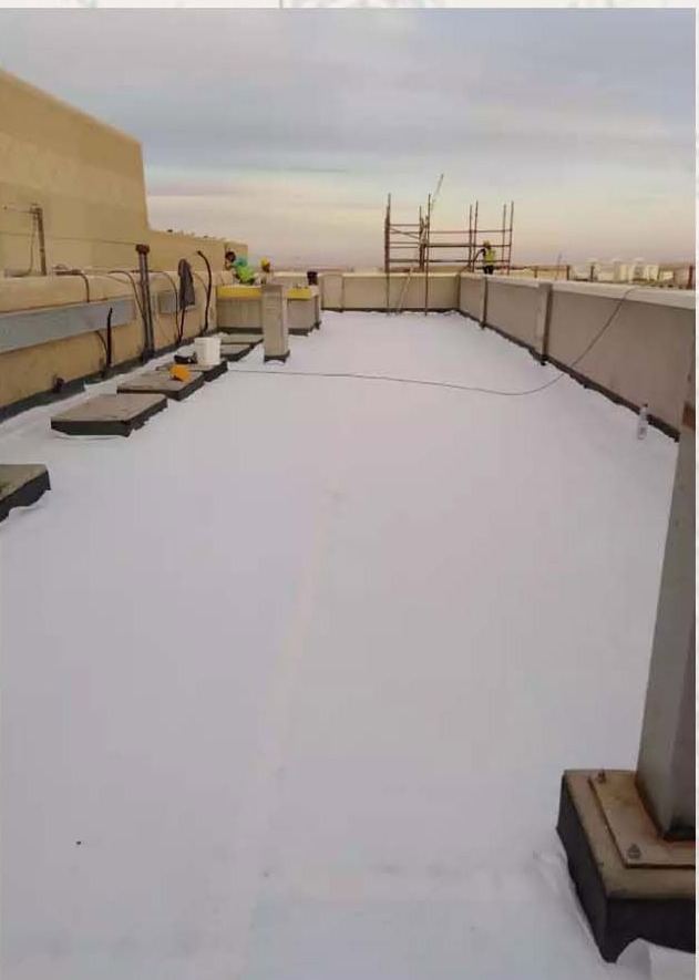 Insulation: Waterproofing & Insulation; insulation rooftop finished