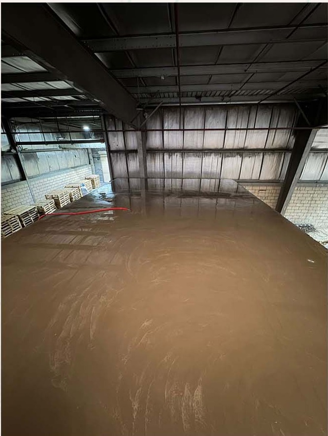 Insulation: Waterproofing & Insulation; insulation warehouse floor pour