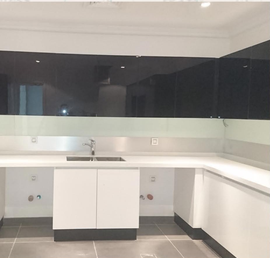 Modern white kitchen