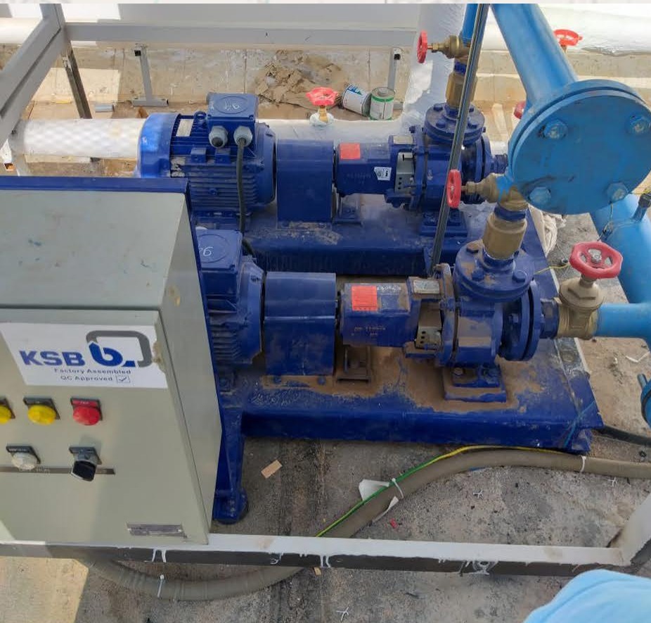 MEP: MEP & Building Systems; mep water pump ksb blue