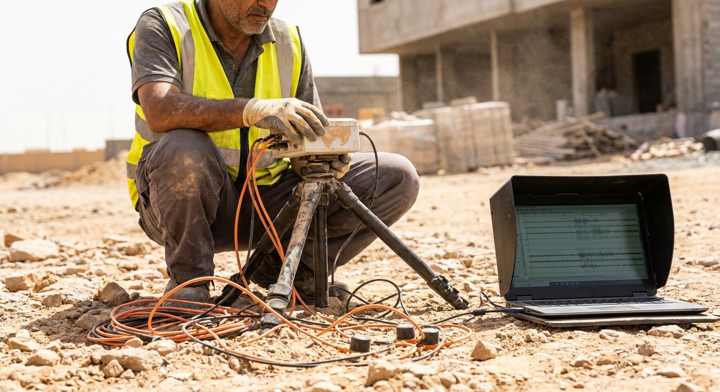Geophysical Study – Al Shbiely Tower, Al Muhamdia & Al Nakheel