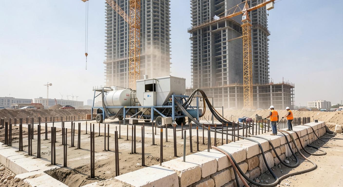 Probing & Grouting – Al Shebily Tower Project