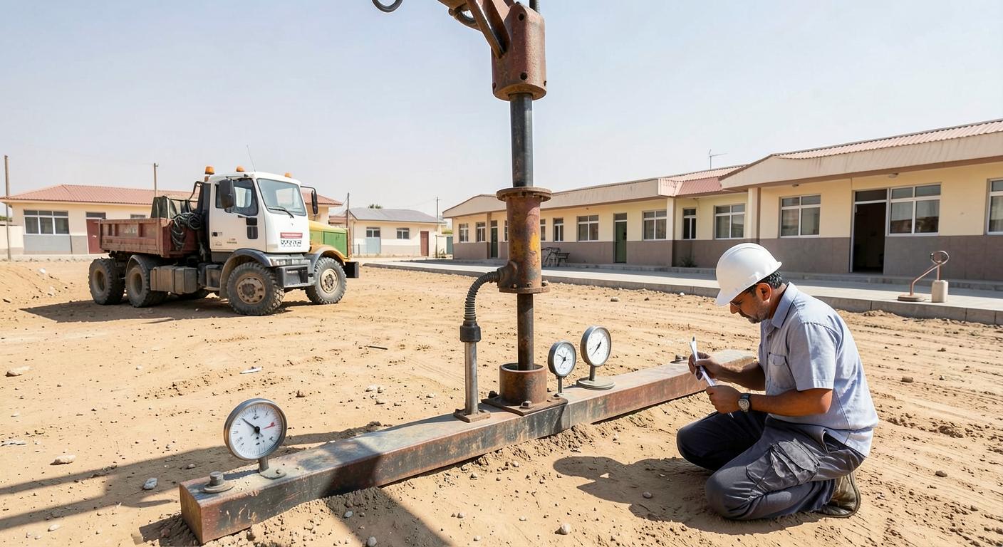 الدراسة الجيوتقنية لمشروع مجمع مدارس الرؤية الجديدة العالمية – حي المنار – الرياض
