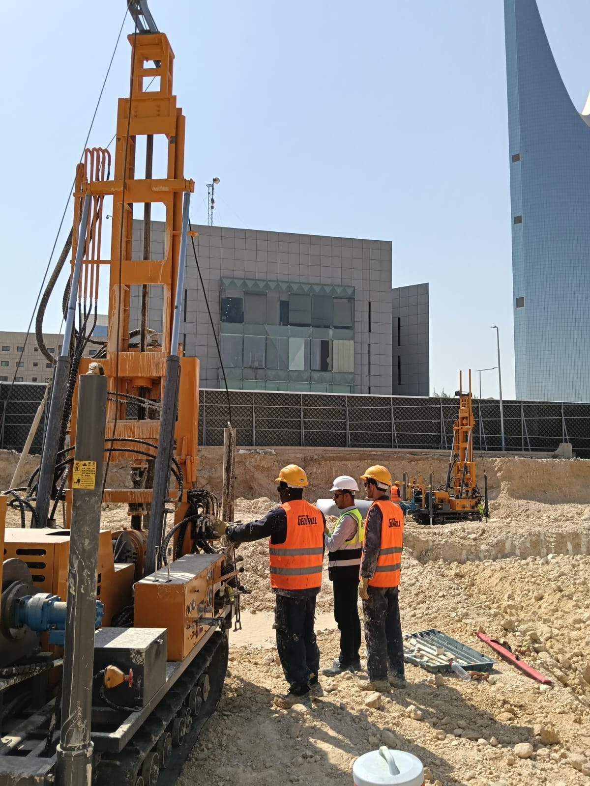 Core drilling and sample recovery