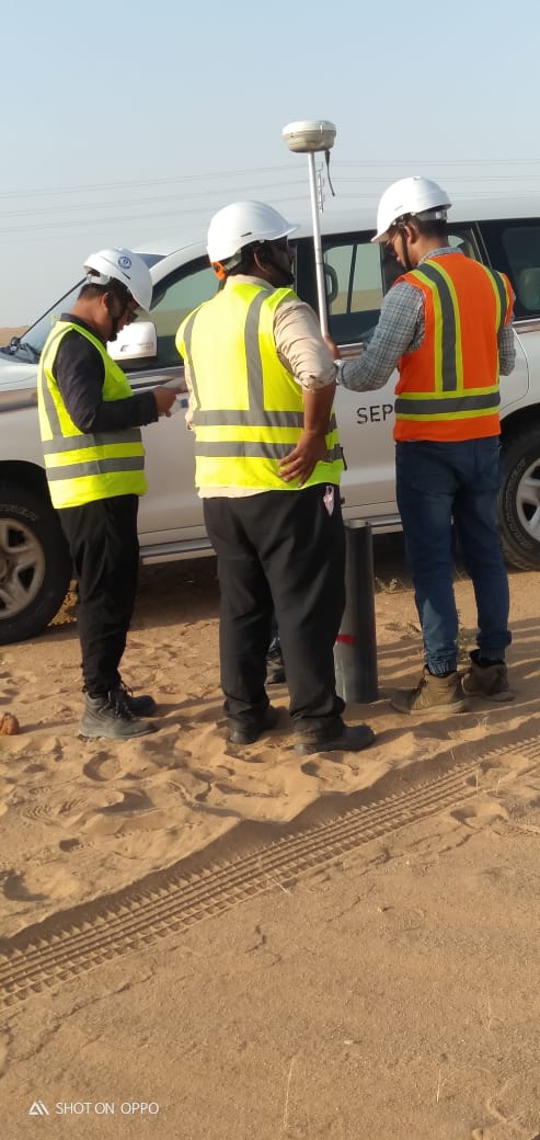 صورة من خدمات المسح الطبوغرافي