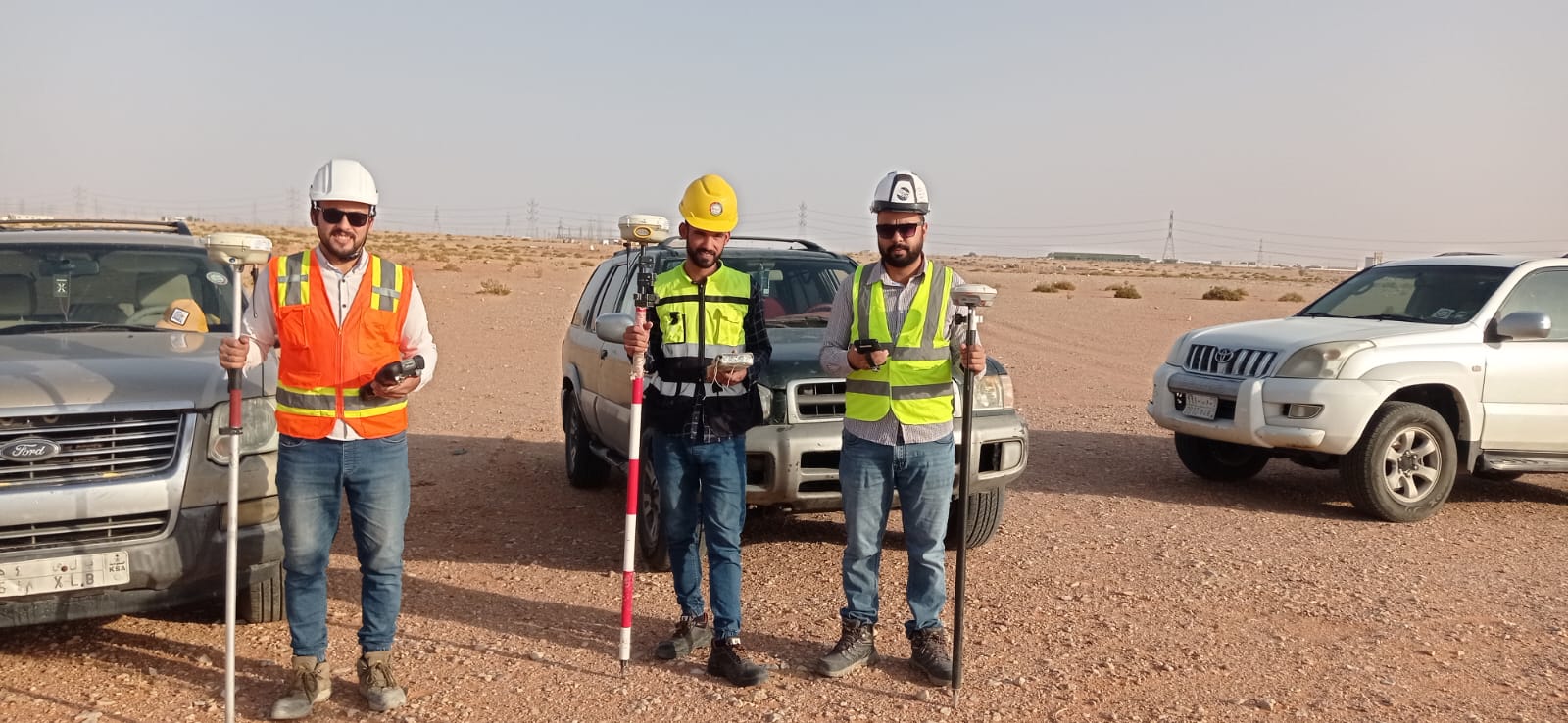 صورة من خدمات المسح الطبوغرافي